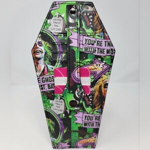 New Horror / Comedy Character Themed Dirt Nap Express Coffin Shaped Slim Wallet